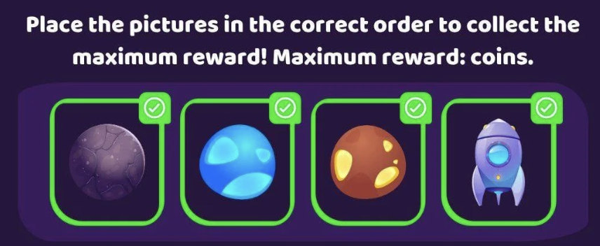 Space Adventure Daily Combo 2 May 2025